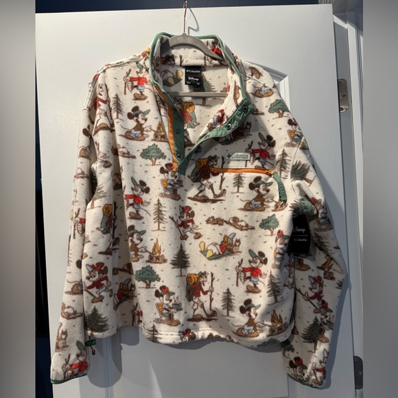 NWT! Colombia x Disney 2024 Women’s Half Snap Fleece XXL - Picture 2 of 14